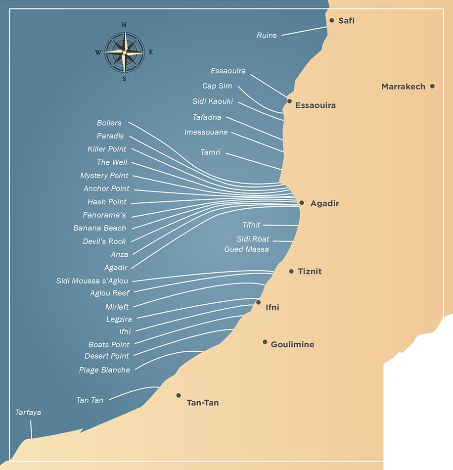 Morocco Surf Coast